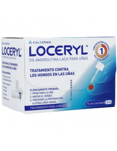 LOCERYL AMOROLFINA 5% LACA 2.5ML